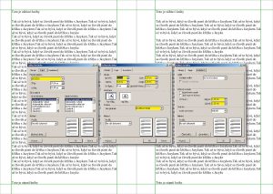WORD vzhled stránky