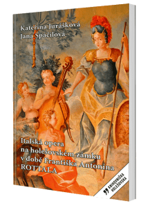 kniha Italská opera na holešovském zámku