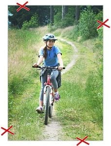 Chybějící přesah obrázku, spadačka